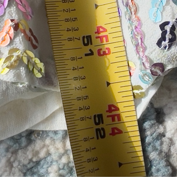 Sundress Chicago Bora Bora sequin embellished Maxi Dress side slits Sz L/XL - Picture 11 of 12